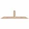 Ekena Millwork Portland Smooth Timber Gable Bracket, Douglas Fir, 72"W x 21"H x 3 1/2"D x 5 1/2"F, 7/12 Pitch GBW072X21X0406POR00SDF - alternate 1